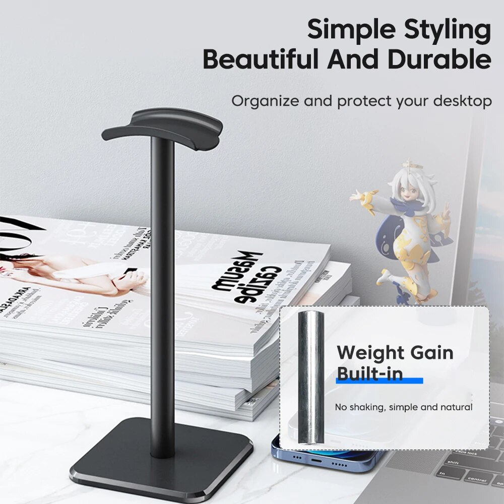 Universal Headphone Stand Alum – Headphone Stand Desk recenzja i cena