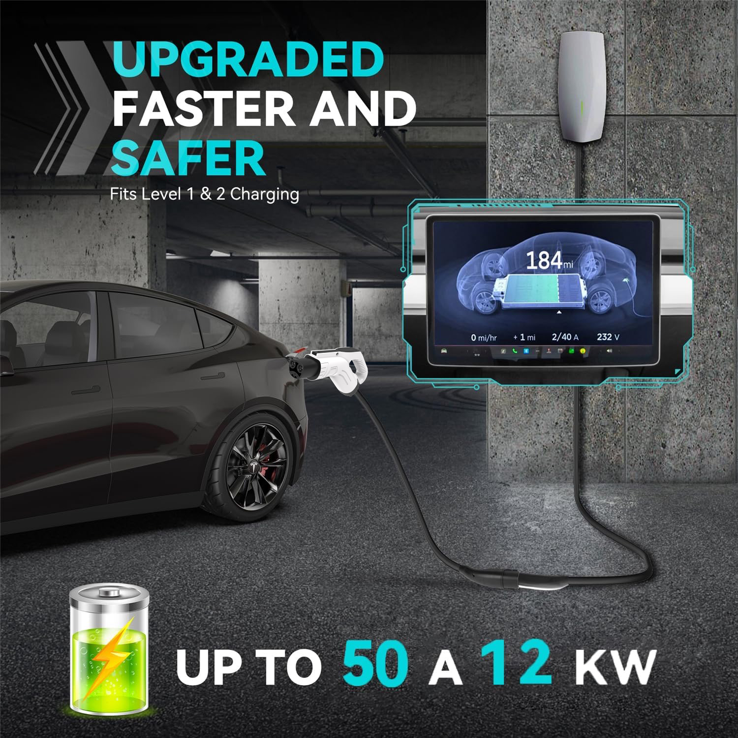 WUFEN Tesla Electric Vehicle C – Cable Extension 3.5 recenzja i cena