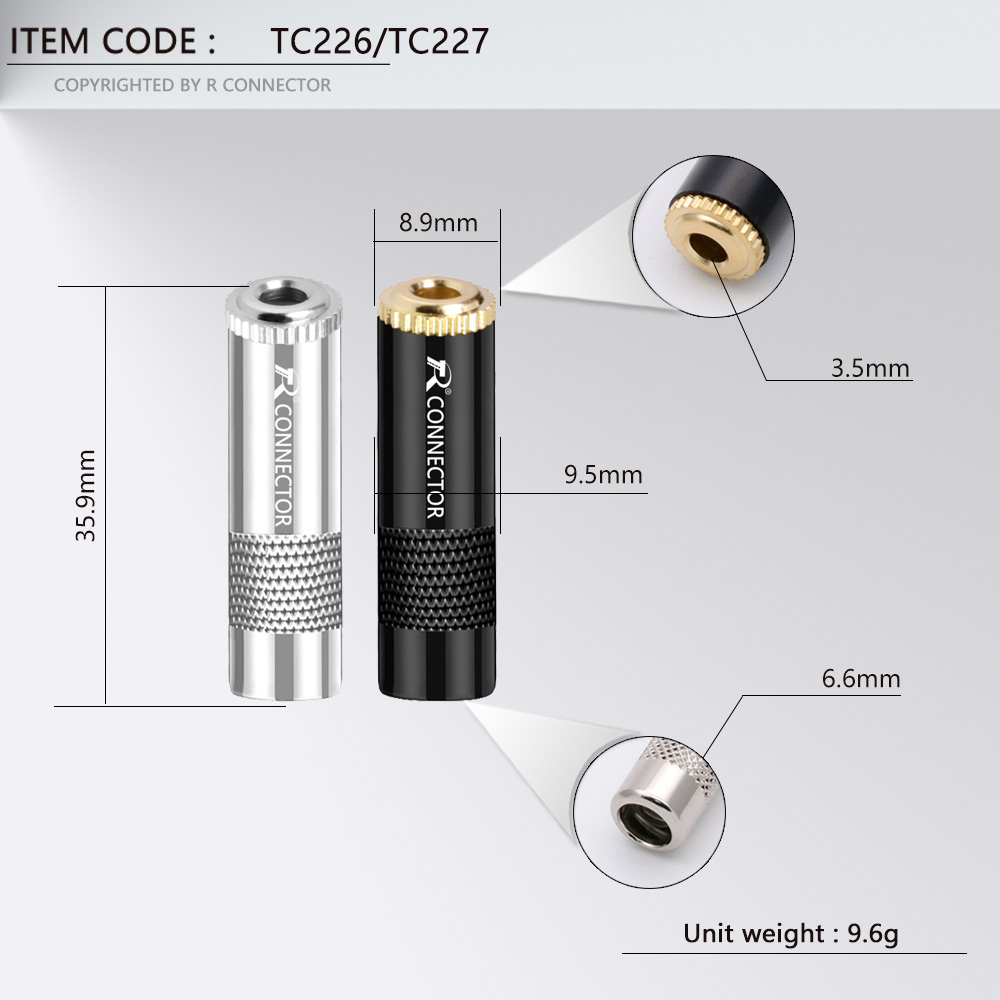 10pcs Audio 3.5mm/6.35mm Jack  – Audiophile Headphone Wired recenzja i cena