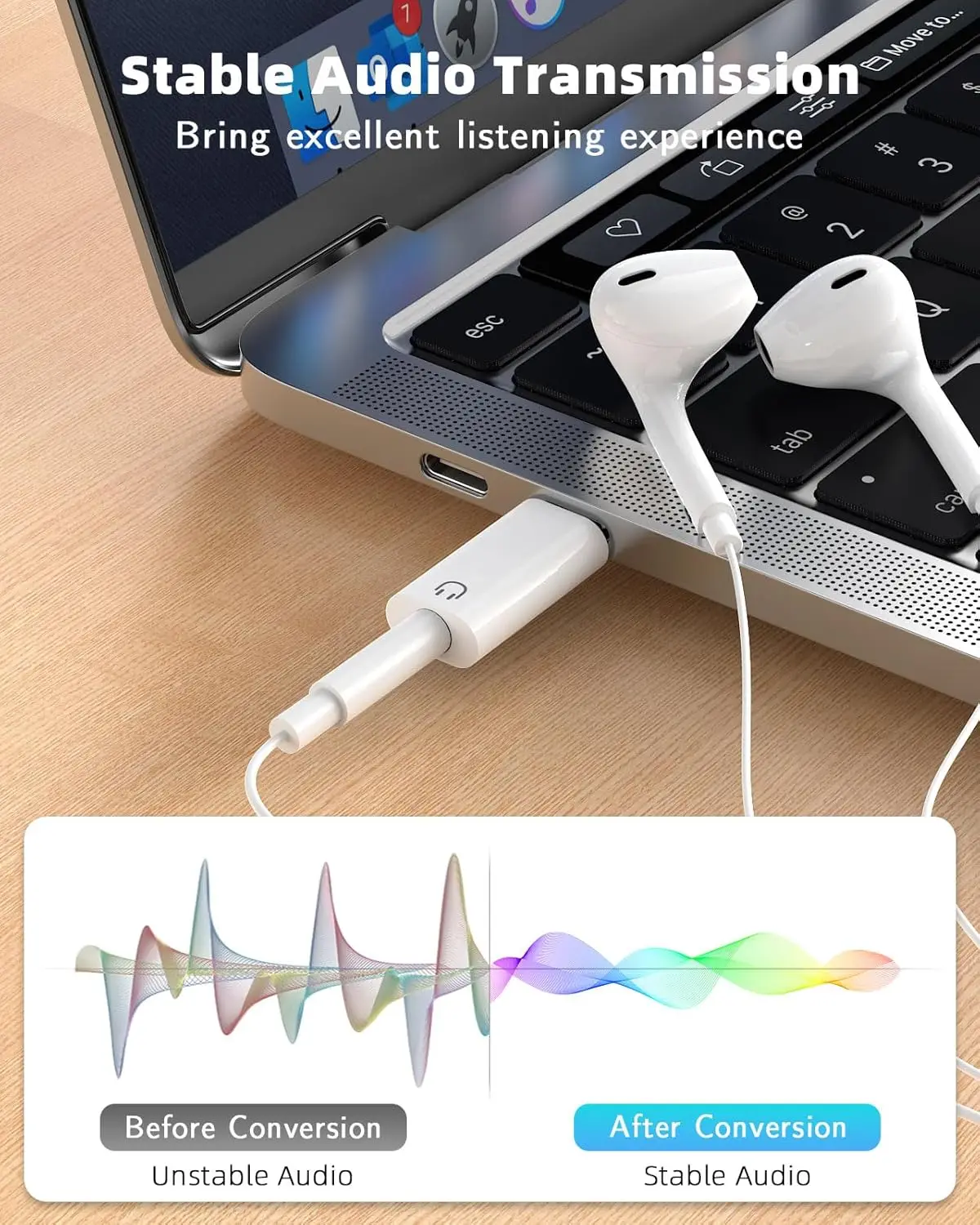 USB C to 3.5mm Earphone Adapte – Usb C Earphone recenzja i cena