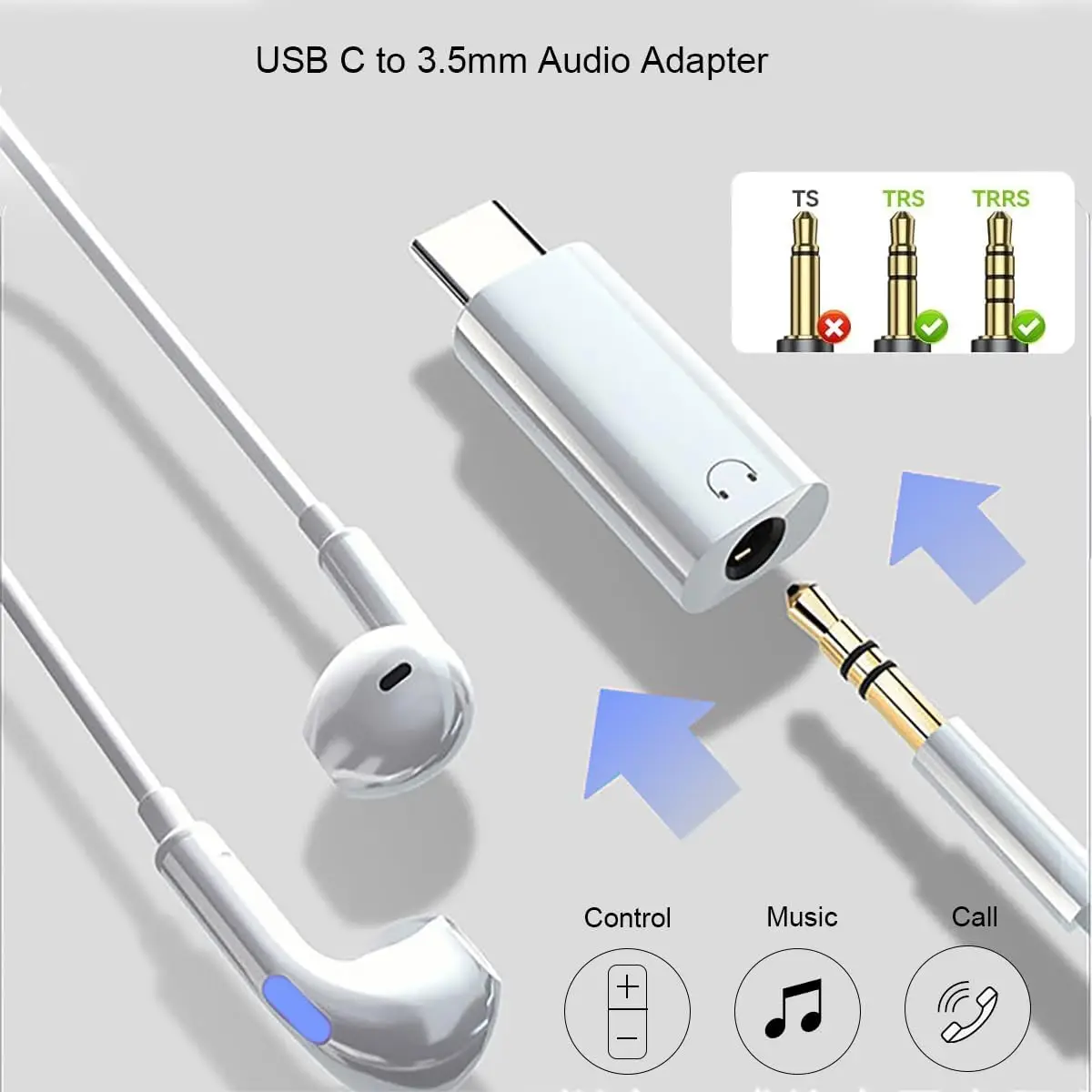 USB C to 3.5mm Earphone Adapte – Usb C Earphone recenzja i cena