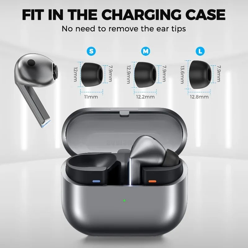 6-3Pairs For Samsung Galaxy Bu – Earphone Foam Tip recenzja i cena