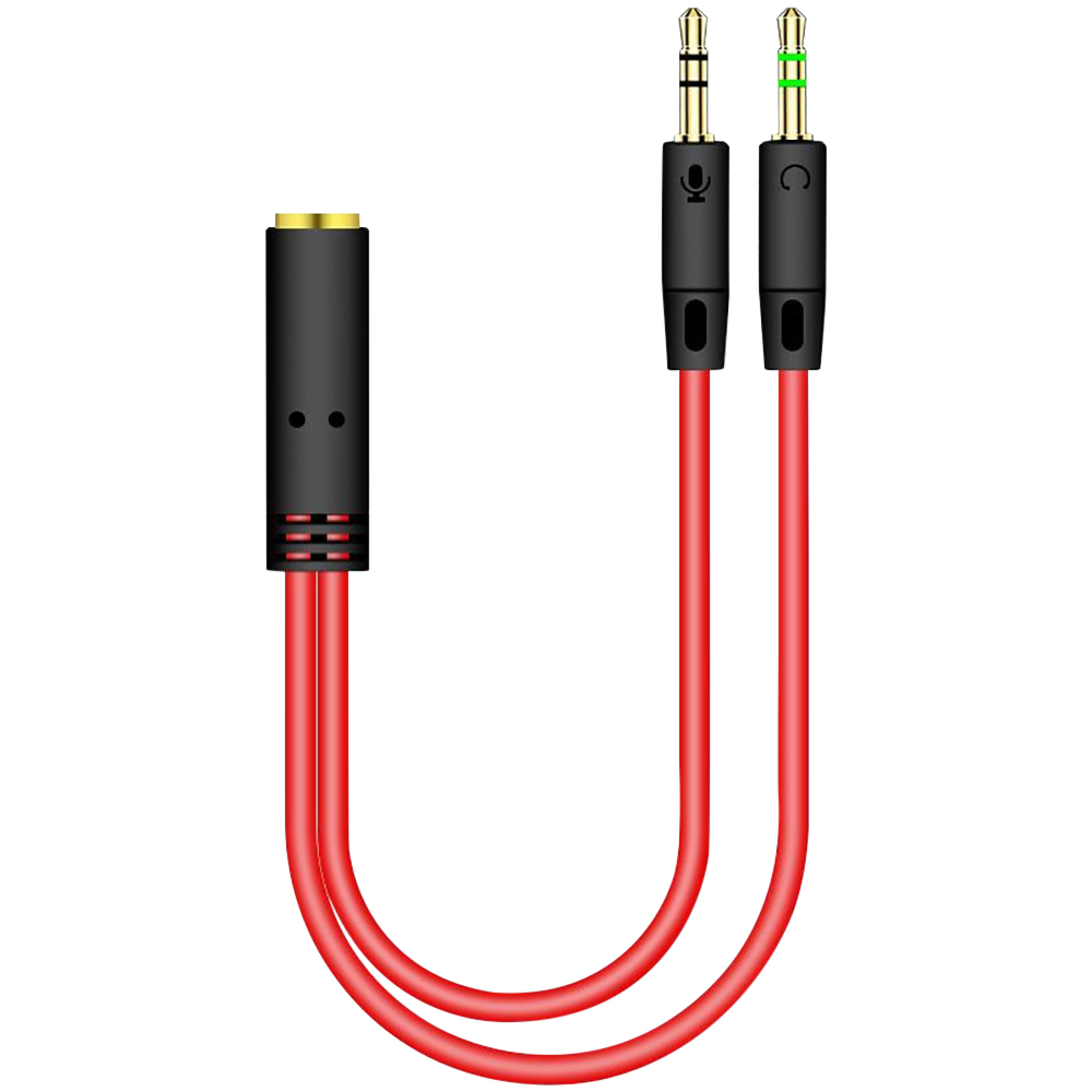 3.5mm Jack 2 Male To 1 Female  – Earphone Splitter Jack recenzja i cena