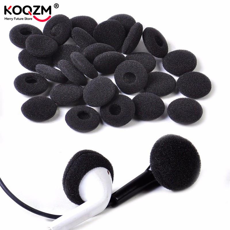 30pcs Sponge Covers Tips Black – Earphone Foam Tip recenzja i cena
