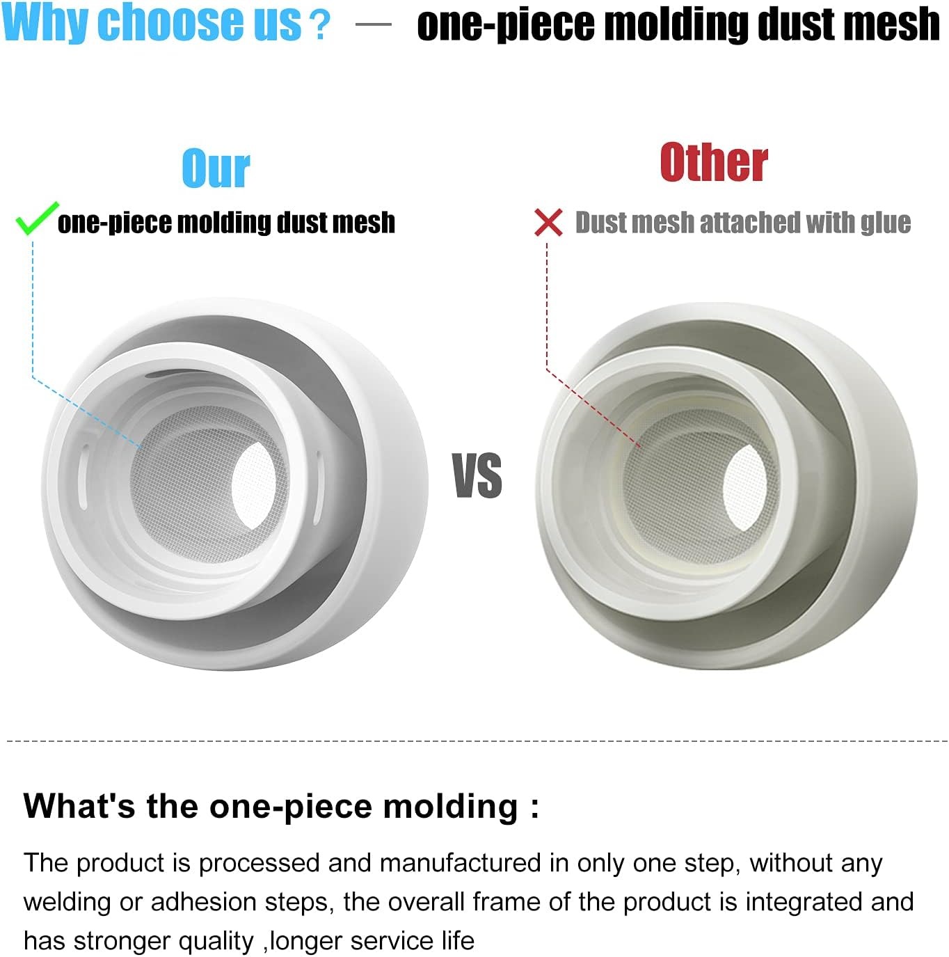 Silicone Ear Tips for AirPods  – Silicone Ear Tip Replacement recenzja i cena