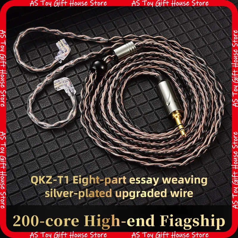 Qkz Headphone Upgrade Cable T1 – Audiophile Headphone Wired recenzja i cena