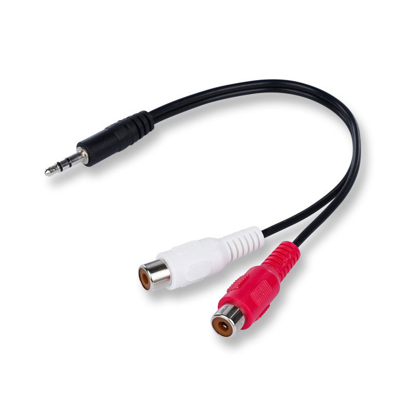 3.5 Jack Male to 2RCA 2AV Fema – Earphone Splitter Jack recenzja i cena