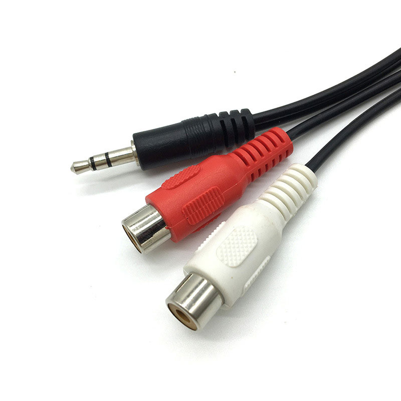 3.5 Jack Male to 2RCA 2AV Fema – Earphone Splitter Jack recenzja i cena
