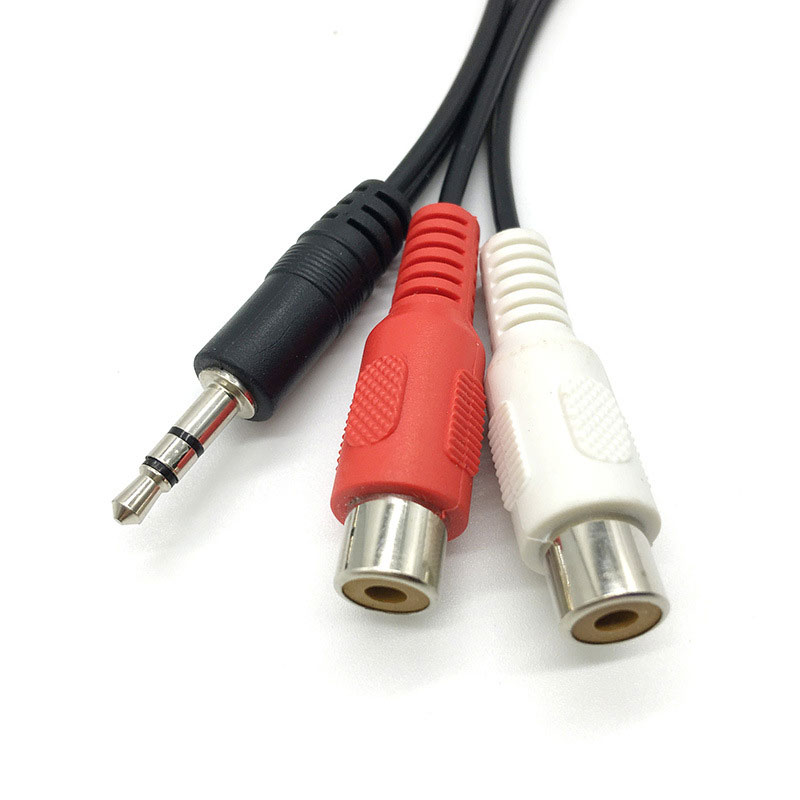 3.5 Jack Male to 2RCA 2AV Fema – Earphone Splitter Jack recenzja i cena