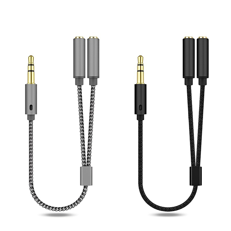 3.5mm Audio Splitter Y Jack 1  – Earphone Splitter Jack recenzja i cena