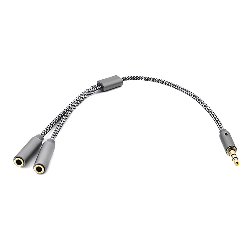 3.5mm Audio Splitter Y Jack 1  – Earphone Splitter Jack recenzja i cena