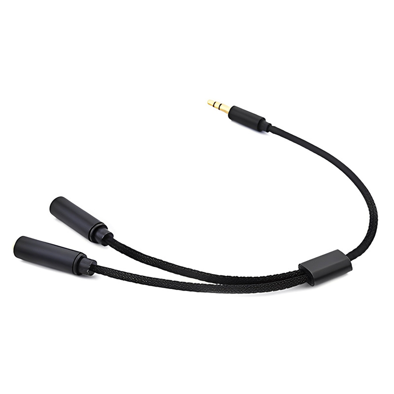3.5mm Audio Splitter Y Jack 1  – Earphone Splitter Jack recenzja i cena