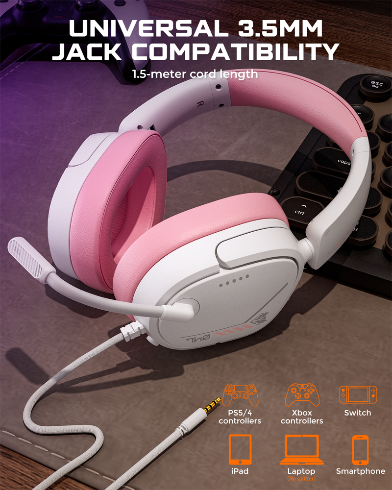 NUBWO HG04L Gaming Headset for – Gaming Headset Rgb recenzja i cena