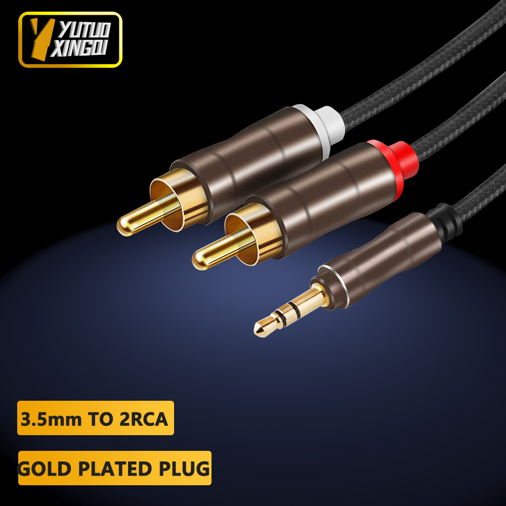 3.5 mm To 2RCA Double Lotus Au – Cable Extension 3.5 recenzja i cena