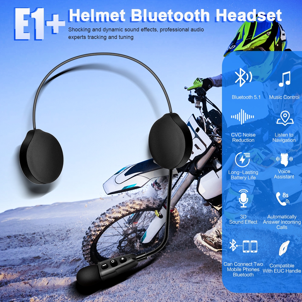 EJEAS E1+ Wireless Motorcycle  – Audiophile Headphone Wired recenzja i cena